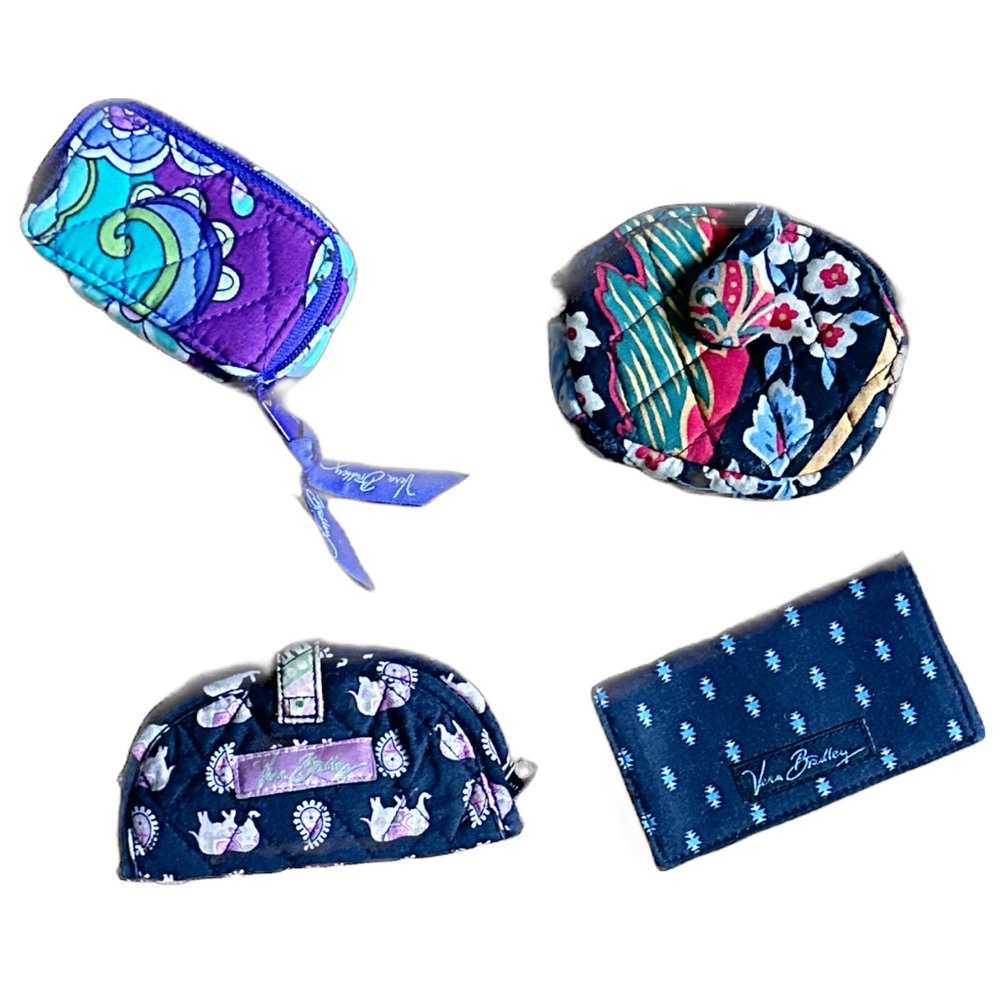 Cozy Playful Americana Nostalgic Vera Bradley Asst’d Prints ~ Small Item Bundle